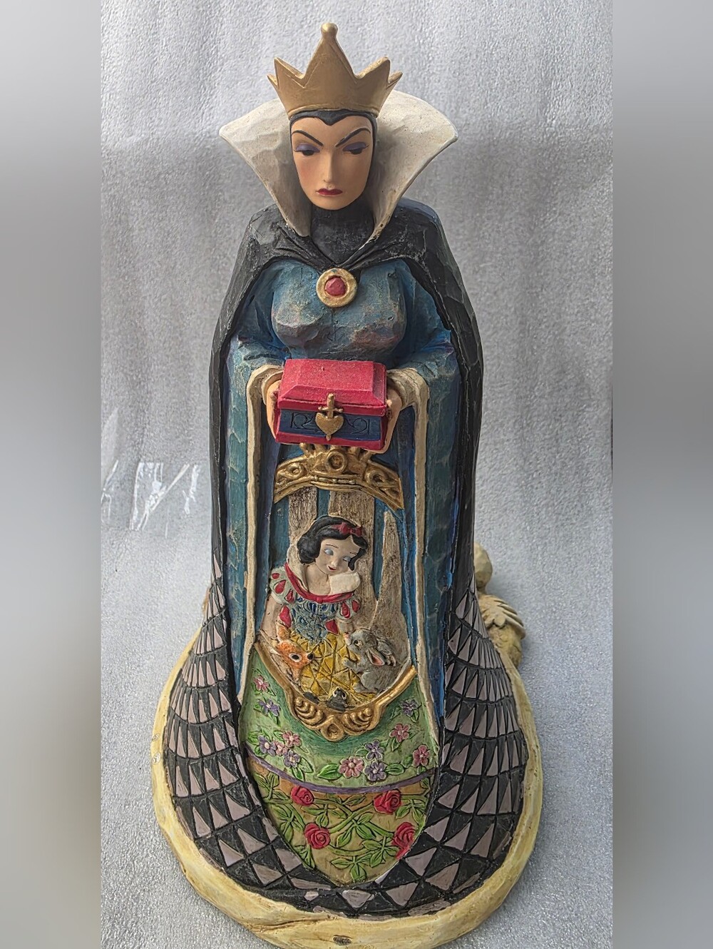 Jim Shore "Wicked" Snow White Evil Queen/Witch Figurine 4005218, Disney Showcase
